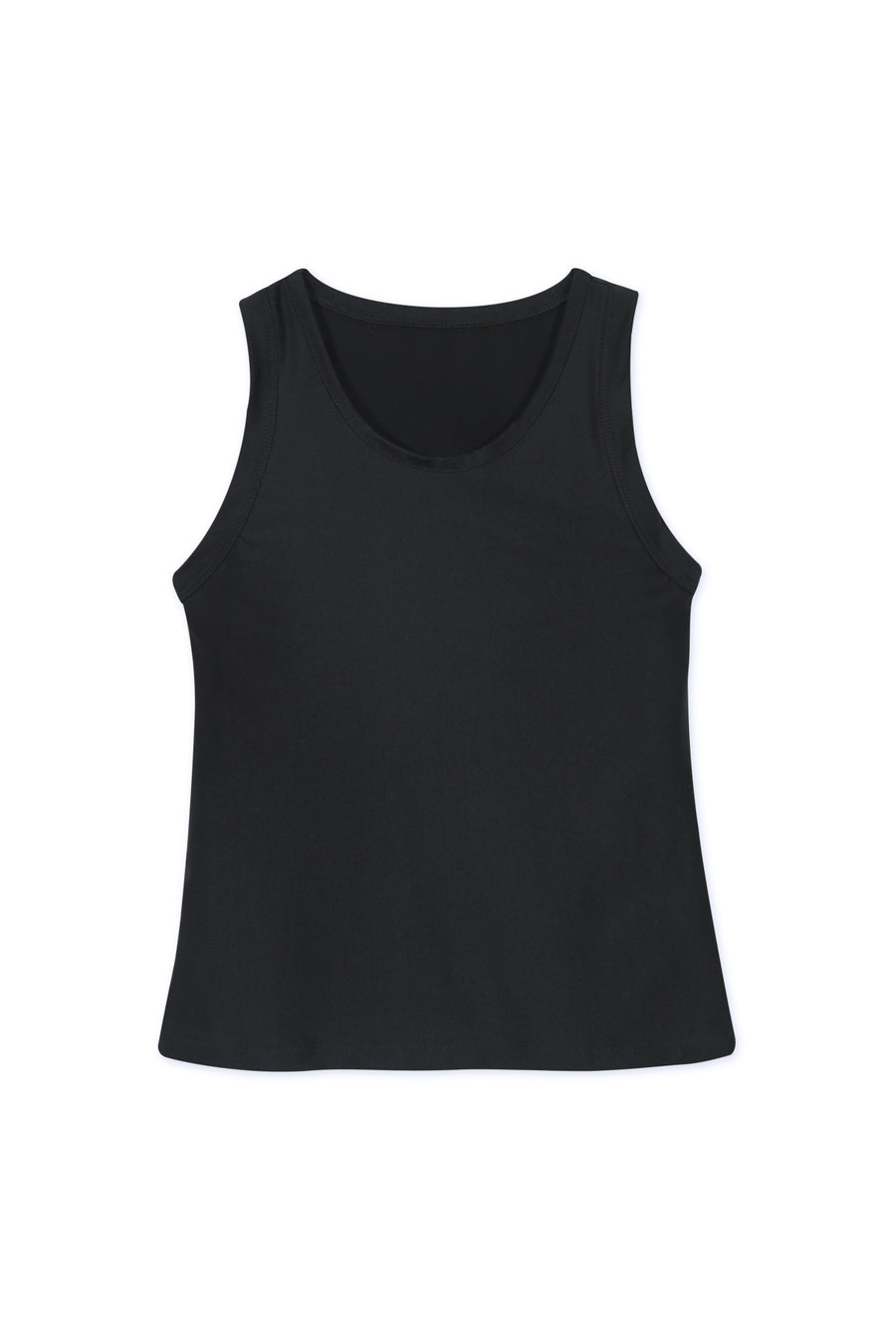 Polera Sin Mangas Bosque Negra