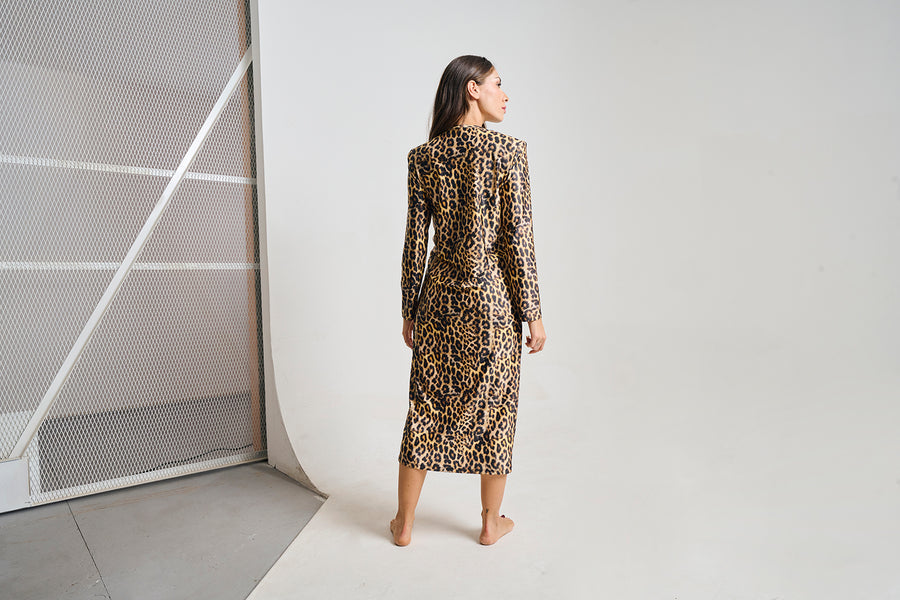Vestido Manga Larga Páramo Jaguar